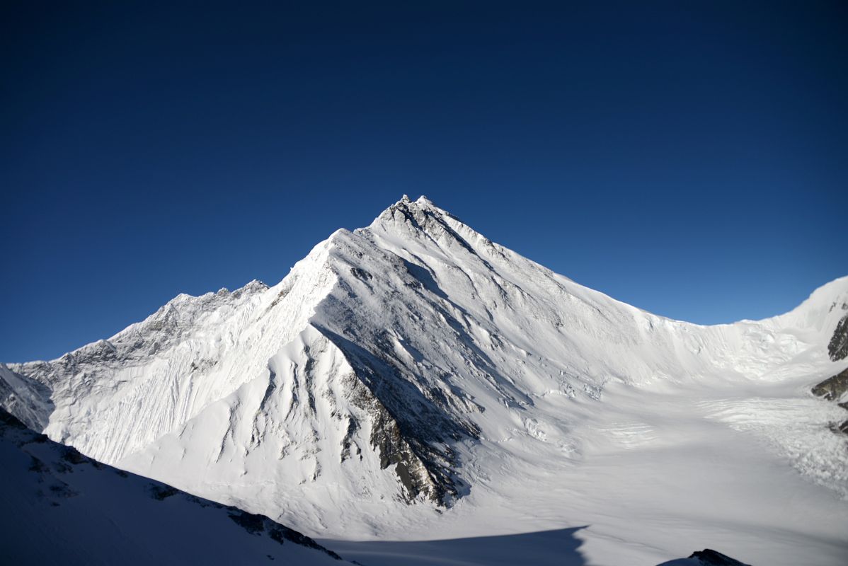 22 Lhotse Shar Middle And Main, Mount Everest Northeast Ridge, Pinnacles And Summit, North Col From The Plateau Above Lhakpa Ri Camp I On The Climb To The Summit 